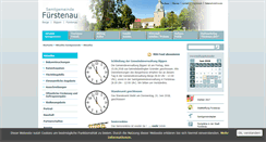 Desktop Screenshot of fuerstenau.de